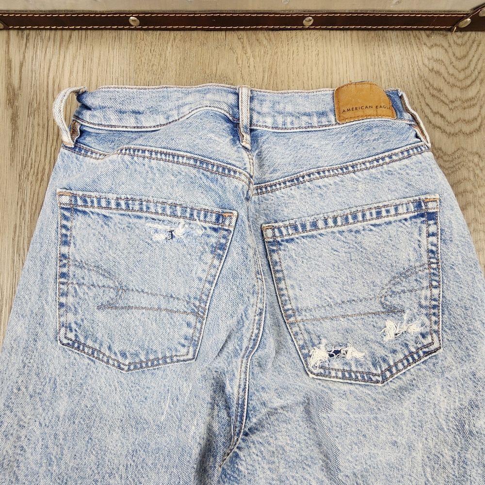 Ameeican Eagle Hifhest Rise 90's Boyfriend Jeans Size 2 - Picture 4 of 10